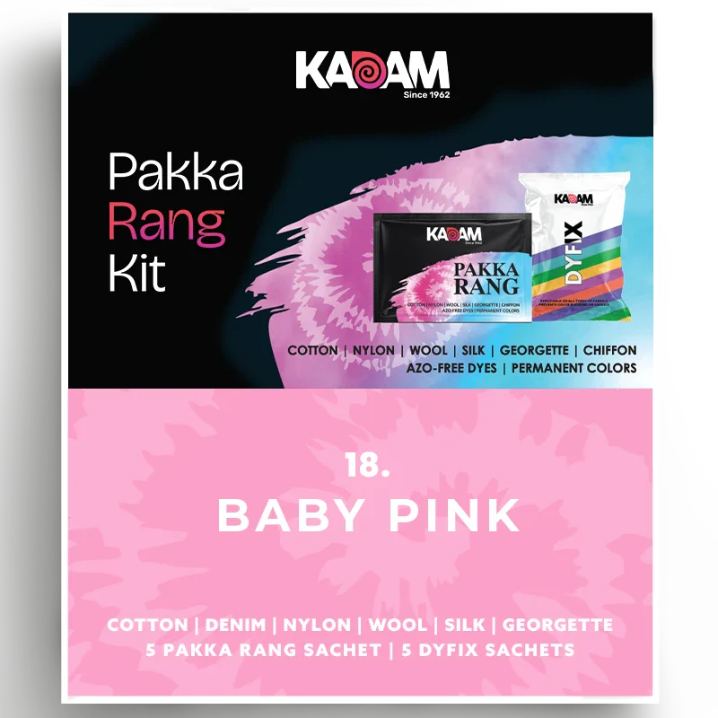 Kadam Pakka Rang Kit- Baby Pink