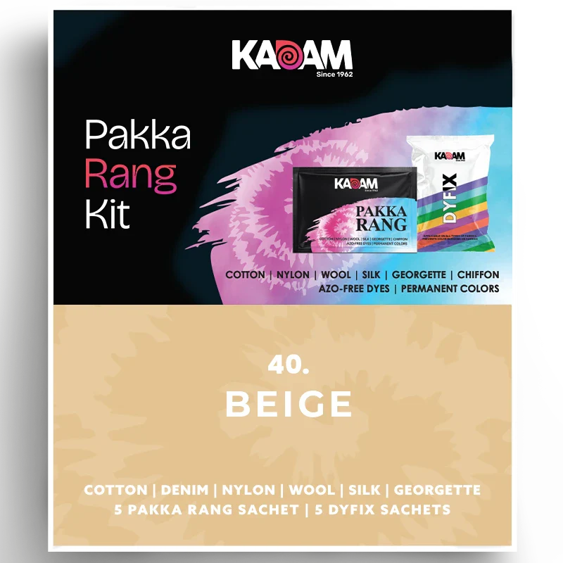 Kadam Pakka Rang Kit- Beige