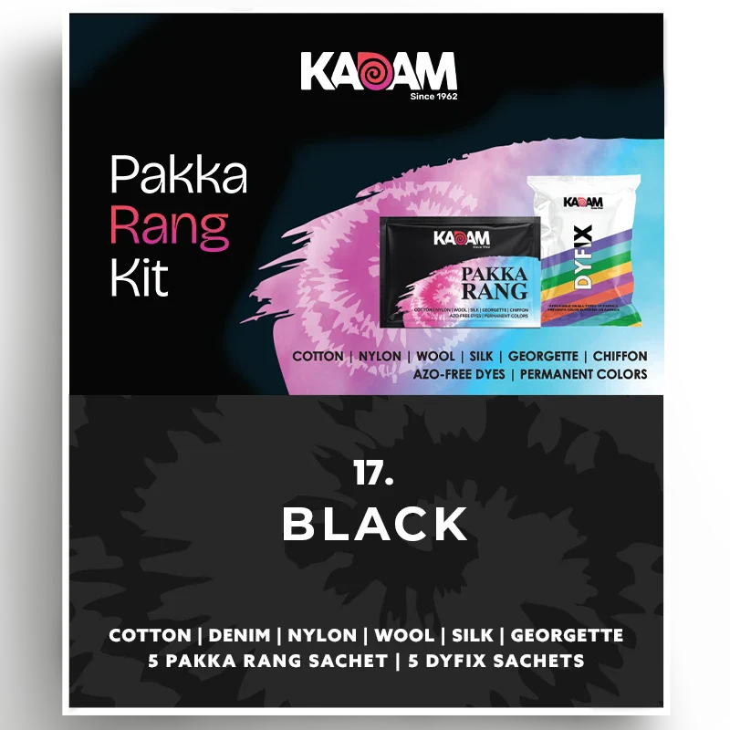 Kadam Pakka Rang Kit- Black