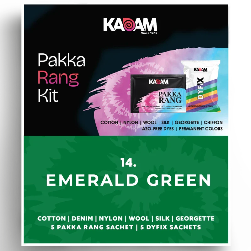 Kadam Pakka Rang Kit- Emerald Green