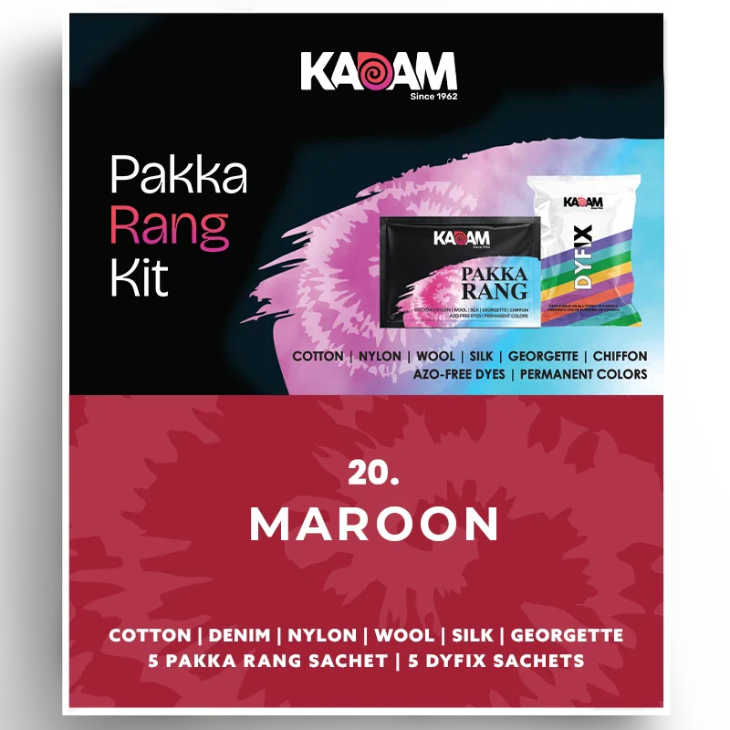 Kadam Pakka Rang Kit- Maroon