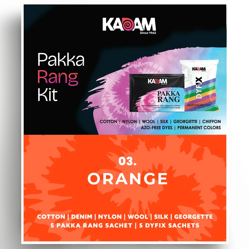 Kadam Pakka Rang Kit- Orange