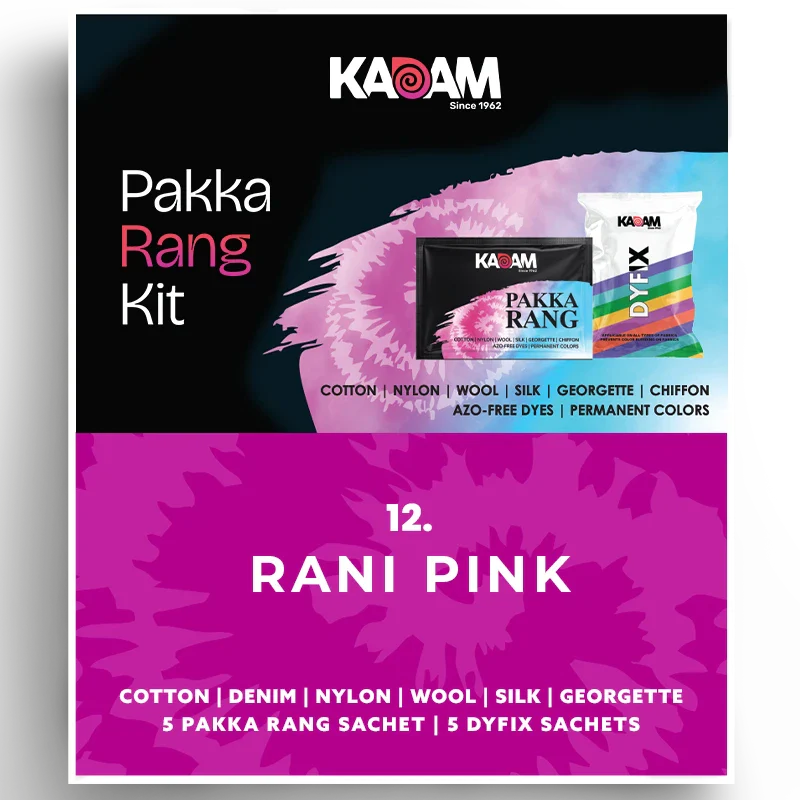 Kadam Pakka Rang Kit- Rani Pink