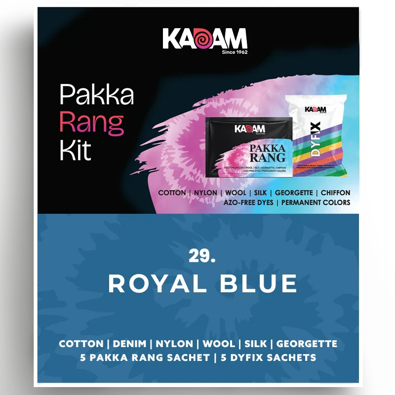 Kadam Pakka Rang Kit- Royal Blue