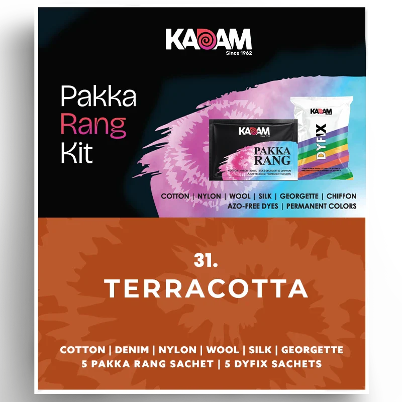 Kadam Pakka Rang Kit- Terracotta
