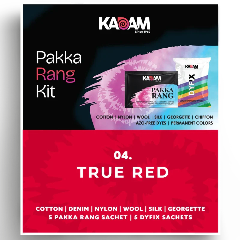 Kadam Pakka Rang Kit- True Red