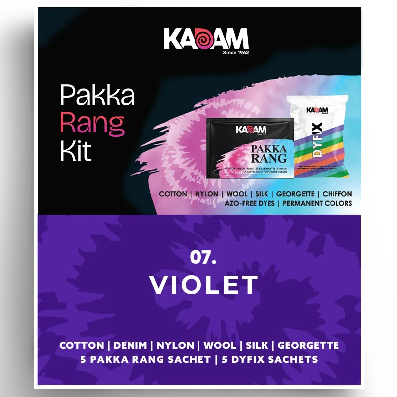 Kadam Pakka Rang Kit- Violet